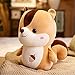 ATBXXN 1Pc 40 Cm Bambola Scoiattolo Peluche Morbido Placare Bambola Compagno di Giochi, Regalo Farcito alla Fidanzata Regali di Natale