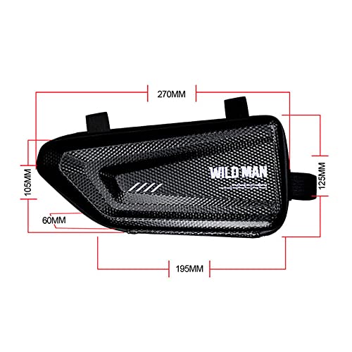 Alforja lateral impermeable de carcasa rígida para motocicleta, modelo triangular, color negro, compatible con BMW S1000XR, S1000RR, S1000R, F900XR y F900R miniatura 5