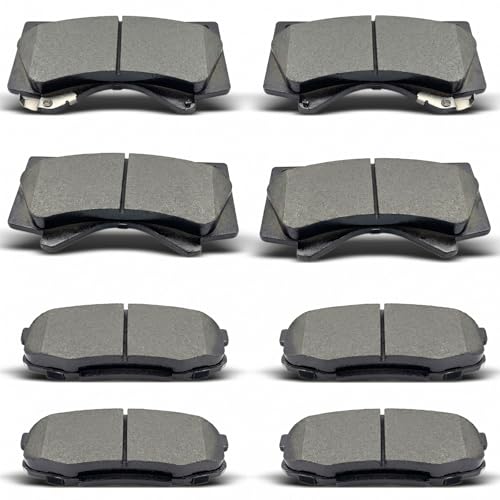 Front Rear Ceramic Brake Pads