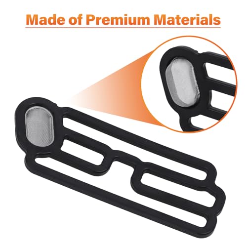 Image of Cylinder Head VTEC Solenoid Spool Valve Gasket, Compatible with Honda Accord Crosstour Odyssey Pilot, for Acura RDX 3.5L Replace 15815-R70-A01 15845-R70-A01