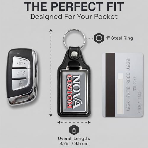 Image of Brotherhood Car Key Chain for Nova - Classic Models Keychain for Men and Women Gift Key Ring