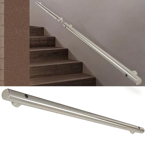 Rampe d'escalier intérieur et extérieur pour sécuriser les marches de la maison