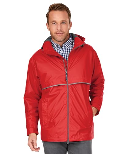 Image of Charles River Men's New Englander Waterproof Rain Jacket (Reg & Ext Sizes)