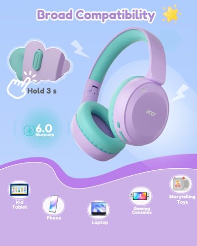 Acer Kids Bluetooth Headphones Reviews