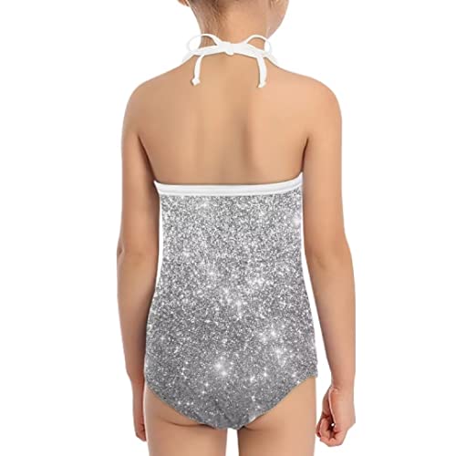 Pinupub Girls One Piece Swimsuit Off Shoulder Halter Neck Cute Fashion Hawaiian Tropical Bathing Suit3