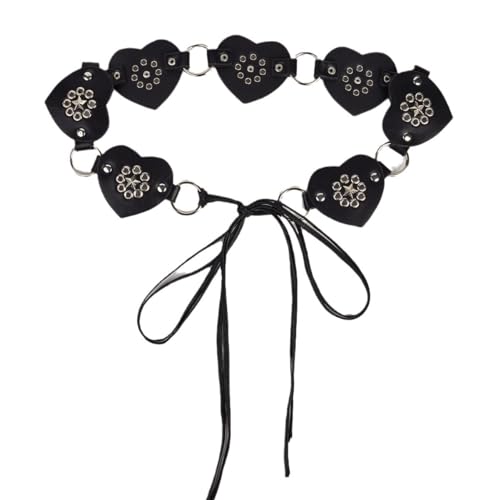 Heart-Western-Belts for Women Hollow-Boho Renaissance-Waist-Belts for Jean Dress(for 28 to 42'')