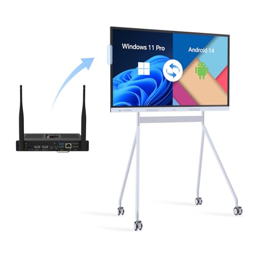 Image of 55-Inch Smart Board with Dual System, Google EDLA-Certified Android 14 and Windows 11 Pro