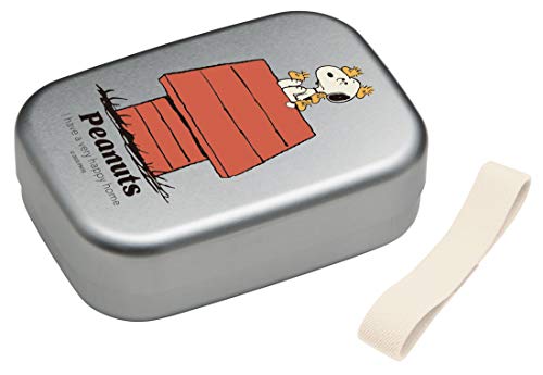 スケーター 子供用 アルミ製お弁当箱 スヌーピー レトロラベル ピーナッツ 日本製 370ml ALB5NV