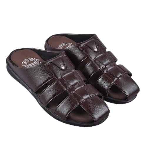 Image of DR PLUS Men's Healthcare, Diabetic and Orthopedic MCR /MCP Footwear /Sandals /Slipper /Chappal