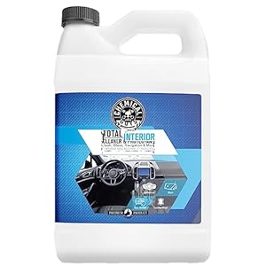 Chemical Guys Total Interior Cleaner & Protectant, Cleans & Protects Leather, Vinyl, Plastic, Rubber & Glass Streak-Free Finish for Cars, Trucks, SUVs, RVs & More – 128 oz