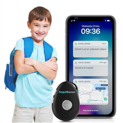 AngelSense GPS Tracker for Kids - for Autism Safety, Special Needs, Elderly