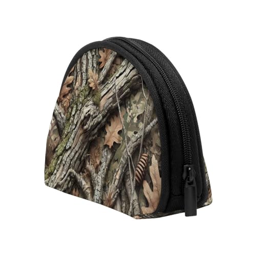 Portable Coin Purse Camo-Leaves-Tree-Branches Mini Zippered Money Pouch Card Holder4