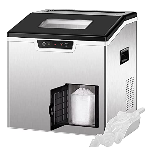 2 en 1 Máquina de hielo y afiladora de mesa miniatura 1