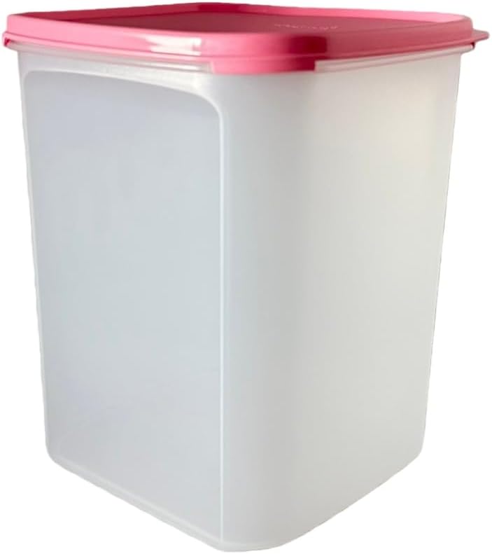 NewTupperware Modular Mates Square #4 Container 23-Cup / 5.4 L with Seal (Aquamarine)
