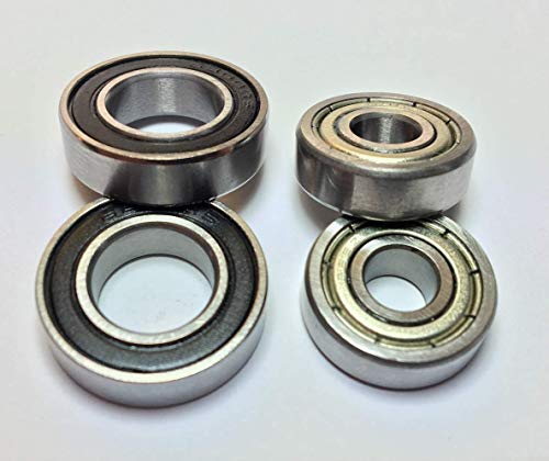 Preisvergleich Produktbild EcoBio KUGELLAGER Set für Hinterrad & für Gleitscheibe - Reparatursatz für - Husqvarna AUTOMOWER - 105 305 308 308X (Für das Modell: 105 Jahr: 2016-2019)