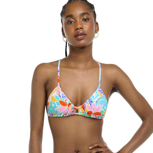 Body Glove Women's Kenna Adjustatble Triangle Slider Bikini Top Swimsuit with 2-Way Back