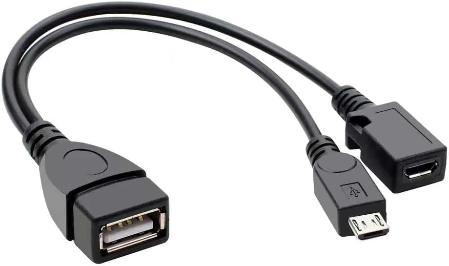 USB電源アダプターとMicro USBケーブルセット Amazon.co.jp: 2 in 1マイクロUSBケーブル otgケーブル +電源コード Y