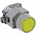 EAO 704.060.4, Switch, PUSHBUTTON ACTUATORS, Illuminated, MAINTAINED, Round, Yellow Lens