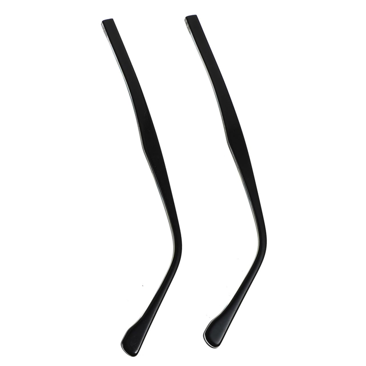 Beavorty 10 Paar Brillenzubehör Brillen Sonnenbrillen Sonnenbrillen Ersatzbügel Brillenersatzteile Ersatzbrillen Bügel Brillenbügel Metall Schwarz