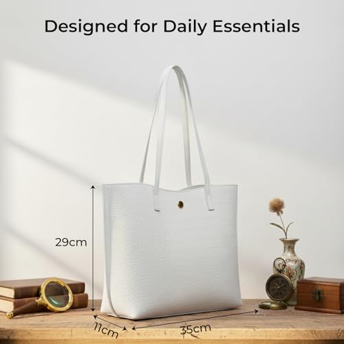 Bolso Tote Grande para Mujer Ligero para Oficina miniatura 6
