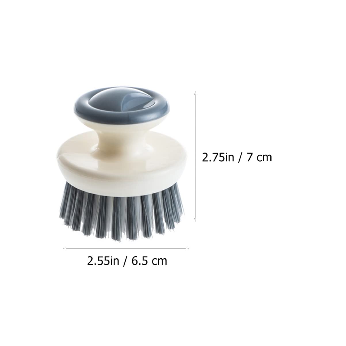 WOFASHPURET 4Pcs Oil Kitchen Brushes Compact Dish Brush for Removal Cookware and Tableware Random Color Lightweight and Convenient Tools