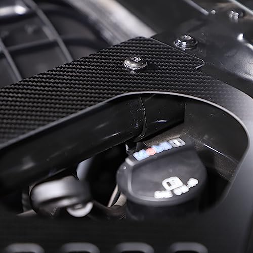 Image of TOYCIDFG Engine Bay Panel Cover Compatible with C8 Corvette 2020-2026, Left Right Splash Shield Case Guard Carbon Fiber Engine Bay Accessories (Matte Black)