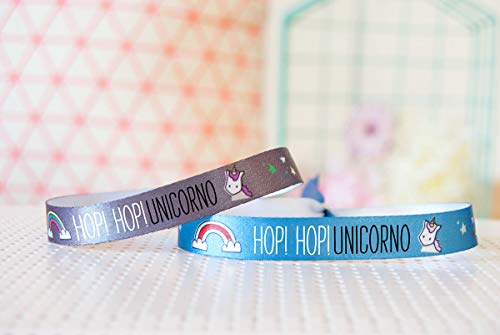 Preisvergleich Produktbild UO Hop Einhorn Armband, Polyester, Blau, No