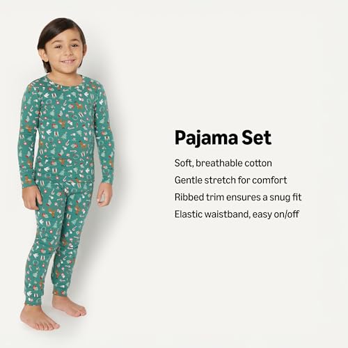 Image of Amazon Essentials x Sofia Grainge Matching Holiday Family Pajama Sets