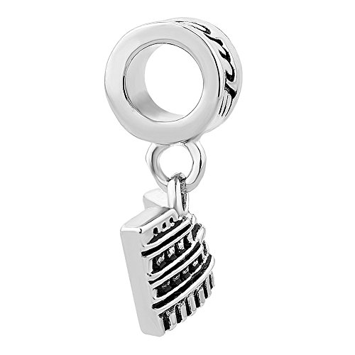Travel Location Charm Compatible with Pandora Charms Braceletss Women Journey World Viewpoint Tourist Spot Silver Dangle3