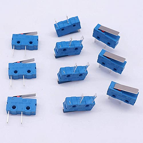 Micro-commutateur tactile sensible 250V pour une impulsion précise 10 pcs - 3