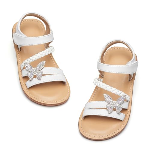 Image of GINFIVE Toddler Girls Sandals Girls Toddler Sandals Little Girls Kids Shoes