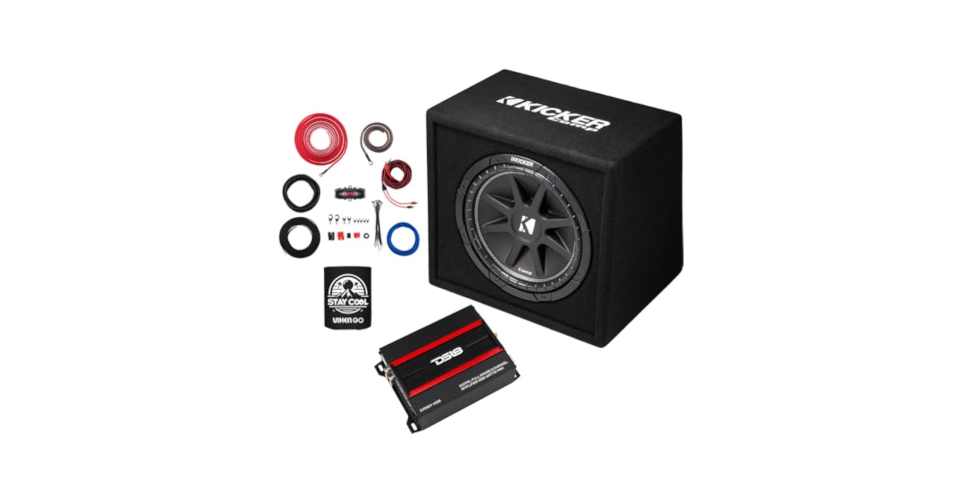 KICKER 43VC124 コンポーネントウーファー Amazon.co.jp: Kicker サブウーファーとアンプ 3アイテム