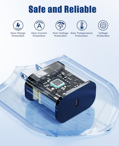 for Apple Watch Charger Fast Charging,3 in 1 Multi Chargers Cable with 20W USB C Charger, iWatch Charger Cord for iWatch Series Ultra2/SE/10/9/8/7/6/5/4/3/iPhone 15 16 Pro Max/14/13/12/11 - Image 6