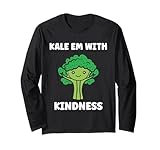 Photo Gallery funny food vegetable minimalist simple quote kale maglia a manica Photo Gallery funny food vegetable minimalist simple quote kale maglia a manica