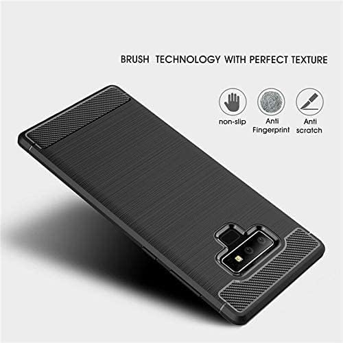 Image of Hybrid Carbon Fiber Back Case for Samsung Galaxy Note 9 (Black)