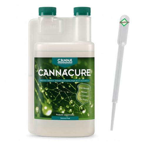 Canna Cure 1 Litros - Insecto Orgánico Spray Control de Plagas Fertilizante BioBizz Control de Pulgones Veneno para Hormigas