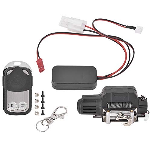 Tbest RC Car Winch, argano RC 1/10 verricello
