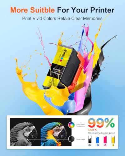 Image of Remanufactured Ink Replacement for Epson 302XL Ink Cartridges Multipack