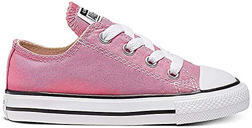 Converse Chuck Taylor Inf C/T A/S Ox, Zapatillas Unisex niño, Rosa (Pink 650), 25 EU
