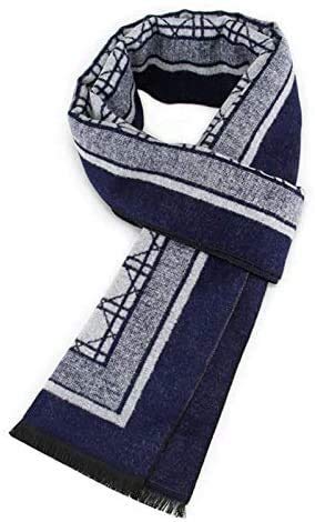 Foulard tricoté en hiver pour stopper le froid écharpe longue unisexe