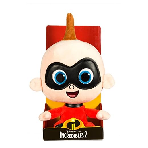 Posh Paws 37095 2 10" Violet 2 Incredibles 2 Juguete Suave, Multi, Talla Única