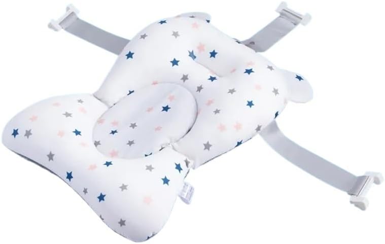 Almohada de baño Asiento De Baño Para Bebé, Alfombrilla De Apoyo Plegable Para Bañera De Bebé, Almohadilla Y Silla Para Bañera De Recién Nacido,