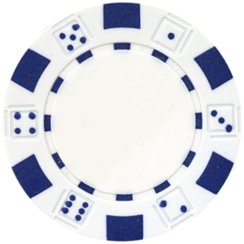 DA VINCI 50 Clay Composite Dice Striped Poker Chips Cover