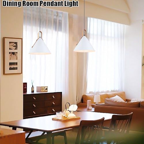 Lampe suspendue E27 en métal robuste à tête unique - 5