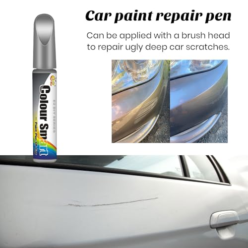 12ml Car Touch Up Paint Fill Paint Pen,Automotive Paint,Touch Up Paint for Cars,Quick And Easy Car Scratch Repair Pen,Car Remover Scratch Repair Paint Pen Clear Painting Pen for Erase Car Scratches S