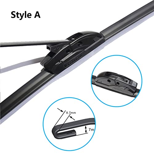 Balais essuie-glaces avant Cadillac XT5 2016-2020 accessoires auto A