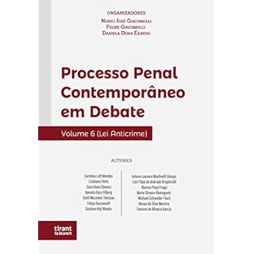 Capa do livro Processo Penal Contemporâneo em Debate: lei Anticrime (Volume 6)