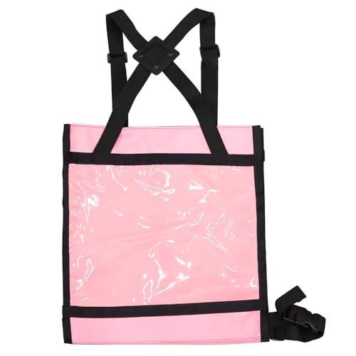 Grewal Equestrian Colored Competition/Eventing Number Holder Pinny Bib (Pink)