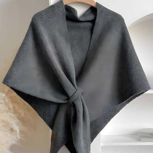 Women's Solid Color Shawl Pashmina Shawl Wraps Cashmere Feel Blanket Scarves Fashion Scarf for Women Gifts4