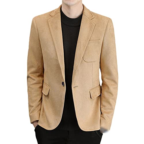 Veste en daim homme pour le bureau et le style business décontracté